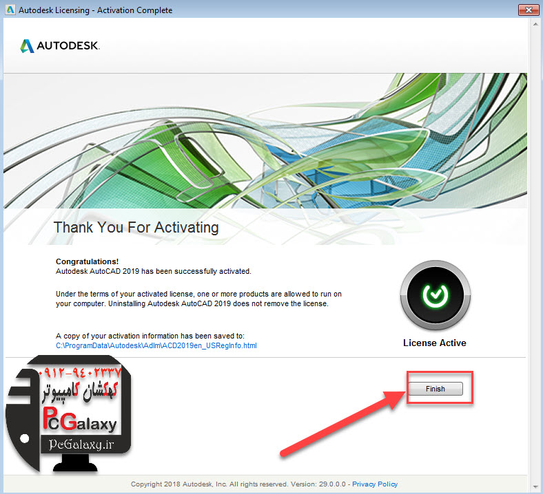 آموزش نصب و کرک اتوکد 2019
