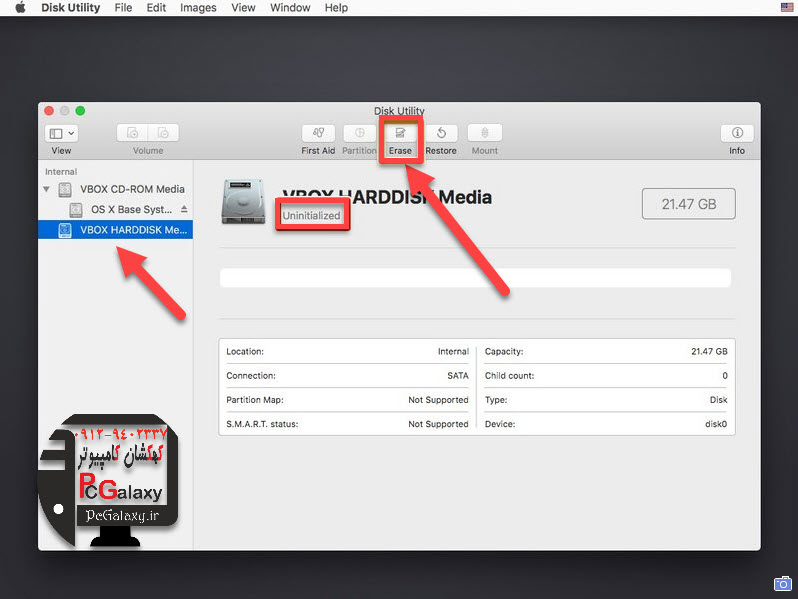 آموزش نصب سیستم عامل مک (Mac OS High Sierra)